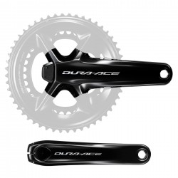 КУРБЕЛИ БЕЗ ПЛОЧИ: SHIMANO DURA ACE FC-R9200-P 172.5 mm. POWER METER