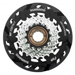 ВЕНЕЦ КАСЕТА НА РЕЗБА: SHIMANO TOURNEY MF-TZ510-7 СКОРОСТИ /14-34Т/ PROTECTOR