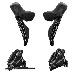 КОМАНДИ СПИРАЧКИ ХИДРАВЛИЧНИ/СКОРОСТИ: SHIMANO 105 Di2 ST-R7170 + BR-R7170/КОМПЛЕКТ/