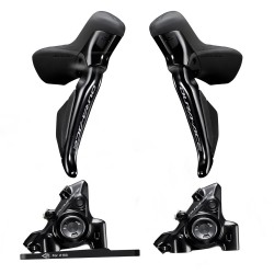 КОМАНДИ СПИРАЧКИ ХИДРАВЛИЧНИ/СКОРОСТИ: SHIMANO DURA ACE Di2 ST-R9270 + BR-R9270/КОМПЛЕКТ/