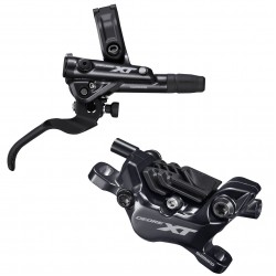 ЗАДНА ДИСКОВА СПИРАЧКА: SHIMANO DEORE XT BL-M8100/BR-M8120 /ОРГАНИЧНИ НАКЛАДКИ ОРЕБРЕНИ