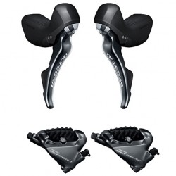 КОМАНДИ СПИРАЧКИ ХИДРАВЛИЧНИ/СКОРОСТИ: SHIMANO ULTEGRA ST-R8020 + BR-R8070/КОМПЛЕКТ/ J-KIT