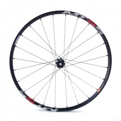 ПРЕДНА КАПЛА 26”: SHIMANO  WH-MT55 / 24Н /E-THRU - BLACK