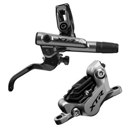 ЗАДНА ДИСКОВА СПИРАЧКА: SHIMANO XTR BL-M9120/BR-M9120 /МЕТАЛНИ НАКЛАДКИ ОРЕБРЕНИ - J-KIT