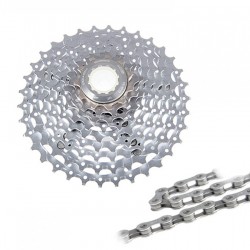 СЕТ ВЕНЕЦ КАСЕТА И ВЕРИГА: SHIMANO DEORE XT M770 /11-34/