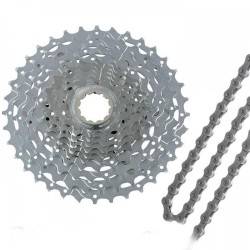 СЕТ ВЕНЕЦ КАСЕТА И ВЕРИГА: SHIMANO DEORE XT M771 /11-36/