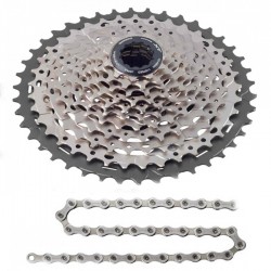 СЕТ ВЕНЕЦ КАСЕТА И ВЕРИГА: SHIMANO DEORE XT M8000 /11-40/