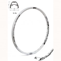ВЕЛО ШИНА: CROSSER Х6 -27.5”-32Н /WHITE-GRAY/