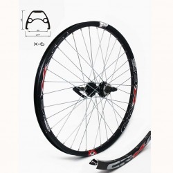 ЗАДНА КАПЛА 26” : Х6/ JT 242/ 36Н - UCP SPOKES